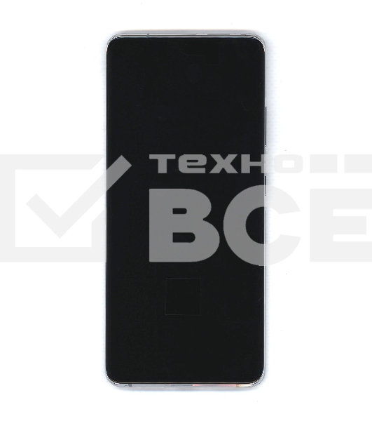 Дисплея для Samsung Galaxy S21 Ultra G998B в сборе с тачскрином ServicePack, серебристый GH82-26035B