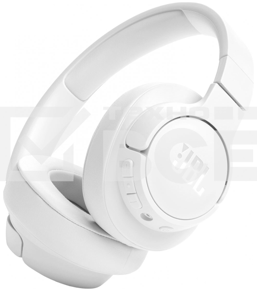 Гарнитура JBL Tune 720BT 1.2м  беспроводные bluetooth  оголовье  белый