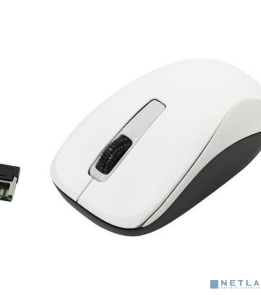 Мышь беспроводная Genius NX-7005 белый, 1600 dpi, радиоканал, USB, кнопки - 3