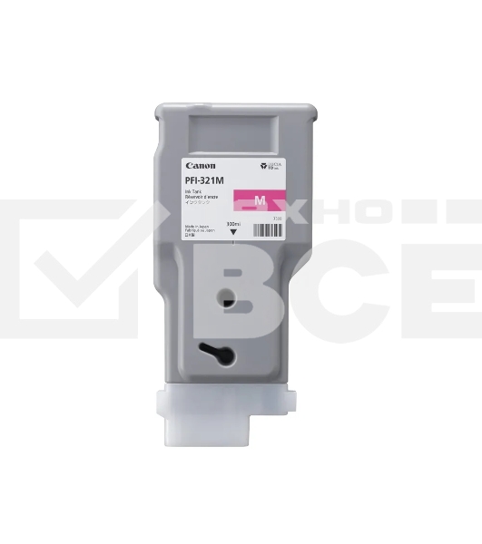 Картридж Canon INK TANK PFI-321 MAGENTA пурпурный (300 мл) для Canon imagePROGRAF TM-250, TM-255, TM-350, TM-355