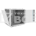 Шкаф телекоммуникационный 19' настенный 12U ExeGate EC-WM-12U.600.G.GREY (19', 12U, 600x600x635мм (ШхГхВ), передняя дверь закаленное стекло, съемные боковые панели, пыле- и влагозащита IP23, светло-серый RAL 7035), фото13