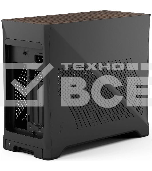 Компьютерный корпус без блока питания Fractal Design Era 2, Mini-Tower, 2x120мм, 2xUSB-A 3.0 + 1xUSB 3.2 Type-C, SFX PSU Support, mITX Charcoal Gray