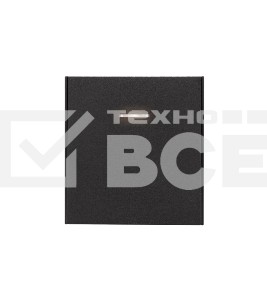 Выключатель STRONG 1 кл с подсветкой 10А с/у антрацит Kranz KR-78-0713-5