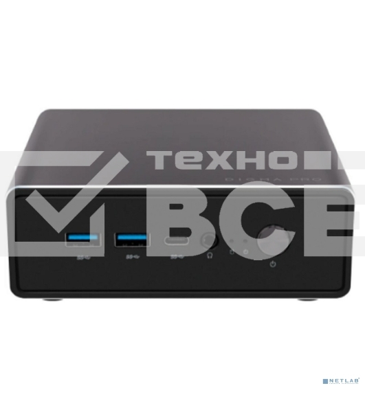 Мини ПК Digma Pro Minimax U1 i5 1335U (1.3) 16Gb SSD 512Gb UHDG Windows 11 Professional GbitEth WiFi BT 60W темно-серый/черный (DPP5-ADXW03)