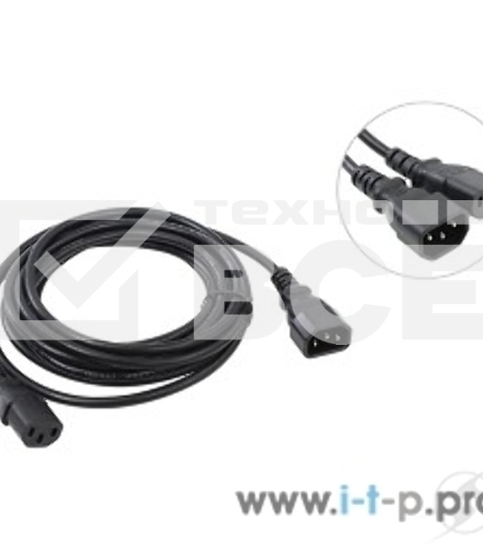 Кабель монитор - компьютер 220V (UPS -> устройство) <VDE> 3G*0.75mm VCOM (CE001-CU)5м 