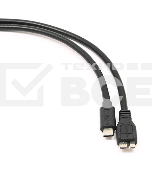 Кабель Cablexpert CCP-USB3-mBMCM-6 USB3.0 microBM/USB3.1TypeC, 1.8м, 