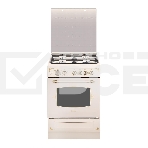 Плита газовая Gefest ПГ 6100-03 0279 бежевый, конфорок 4 шт, духовка 52 л, 60 см x 85 см x 60 см, фото2