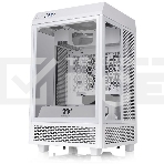 Компьютерный корпус Thermaltake The Tower 100 Snow CA-1R3-00S6WN-00 /White/Win/SPCC/Tempered Glass*3, фото5