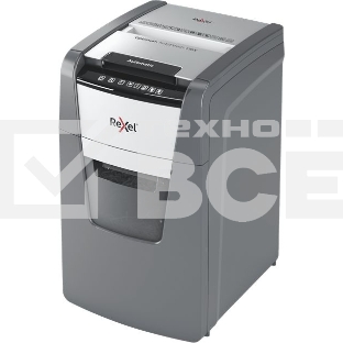 Шредер Rexel Optimum AutoFeed 130X черный с автоподачей (секр.P-4)/фрагменты/130лист./44лтр./скрепки/скобы/пл.карты