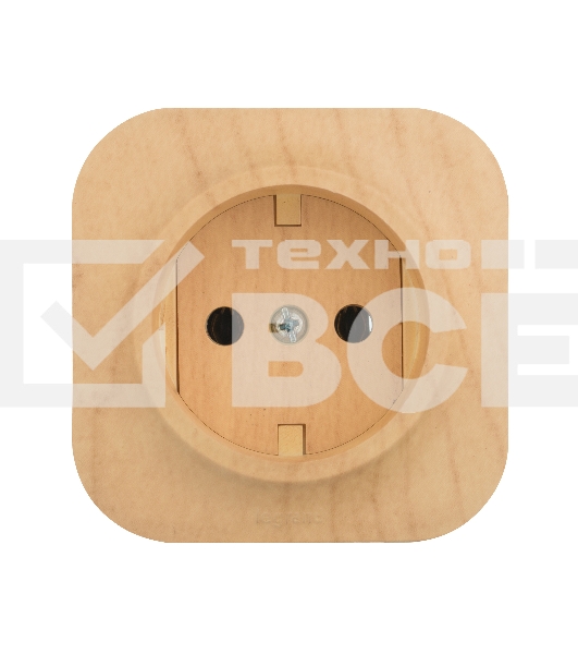 Розетка без заземления без шторок Legrand 782270 (Дерево)