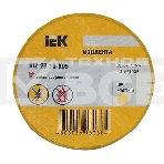 Изолента Iek UIZ-20-10-K05 0,18х19 мм желтая 20 метров ИЭК, фото4