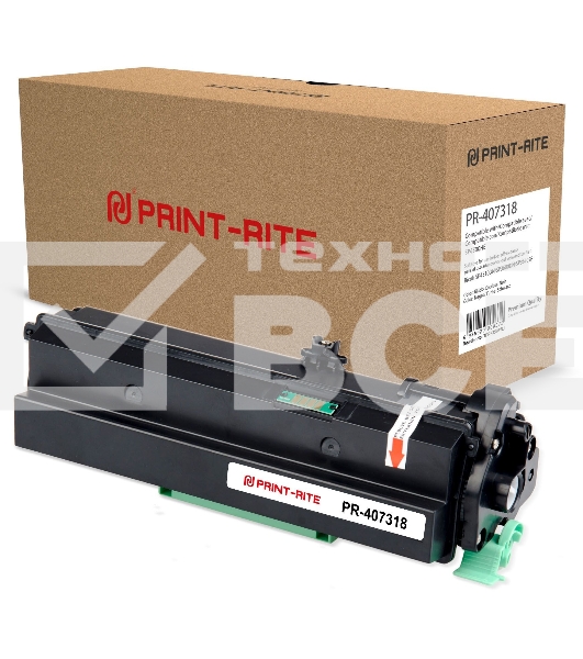 Картридж лазерный Print-Rite TFR735BPRJ PR-407318 407318 черный (12000стр.) для Ricoh Aficio SP 4510DN/SP 4510SF
