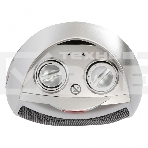 Тепловентилятор MTX FHC-1500, серый, 750/1500 Вт, 15 м2, термостат, фото4