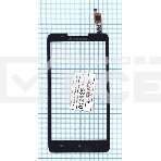 Сенсорное стекло (тачскрин) для Lenovo A766 черное, фото3