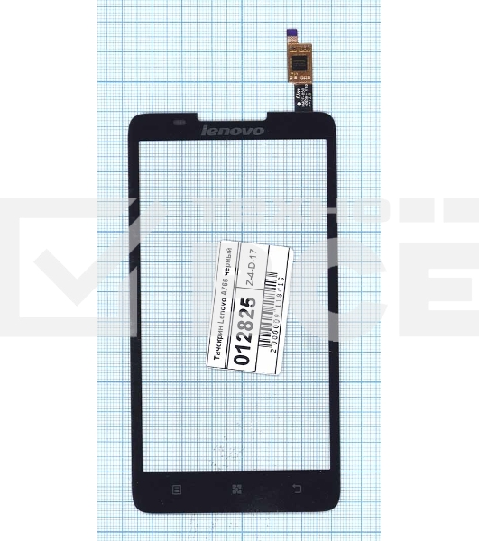 Сенсорное стекло (тачскрин) для Lenovo A766 черное