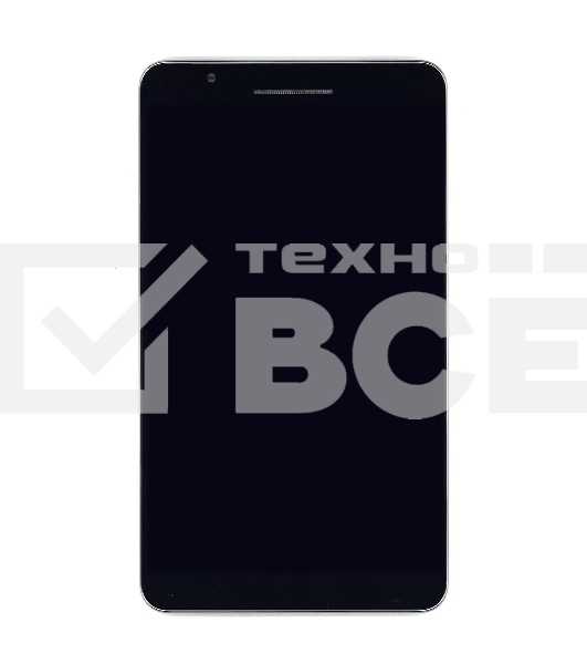 Модуль (матрица + тачскрин) для Asus Fonepad 7 FE171 / FE171CG черный с серебристой рамкой