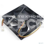 Вентилятор для корпуса Gembird D8015SM-3 черный, 80 мм, 2600 об/мин, 27 дБ, 3 pin, фото4