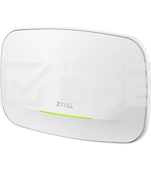 Точка доступа Zyxel NebulaFlex NWA130BE, WiFi 7, 802.11a/b/g/n/ac/ax/be (2,4 и 5 ГГц), MU-MIMO, антенны 2x2, до 688+4320 Мбит/с, 2xLAN 2.5GE, PoE