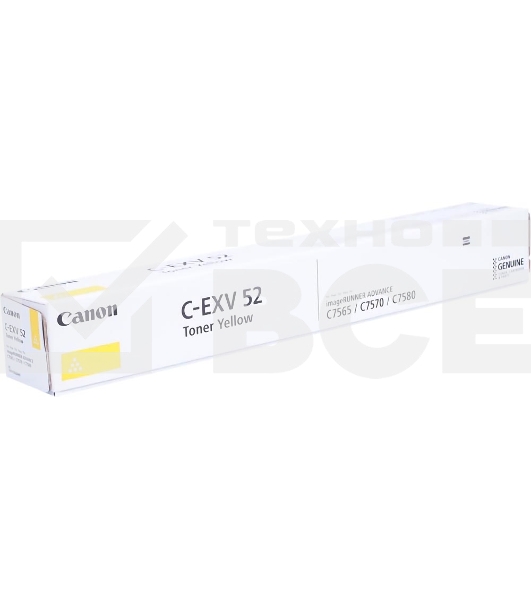 Тонер C-EXV 52 Toner Yellow