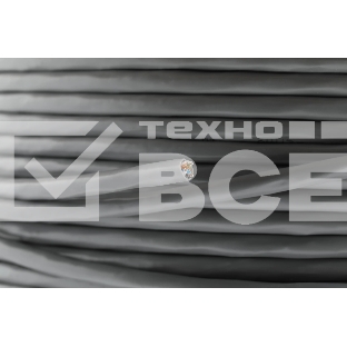 Кабель сетевой Buro BU-COP-055-FTP FTP 4 пары cat6 solid 0.55мм Cu 305м серый