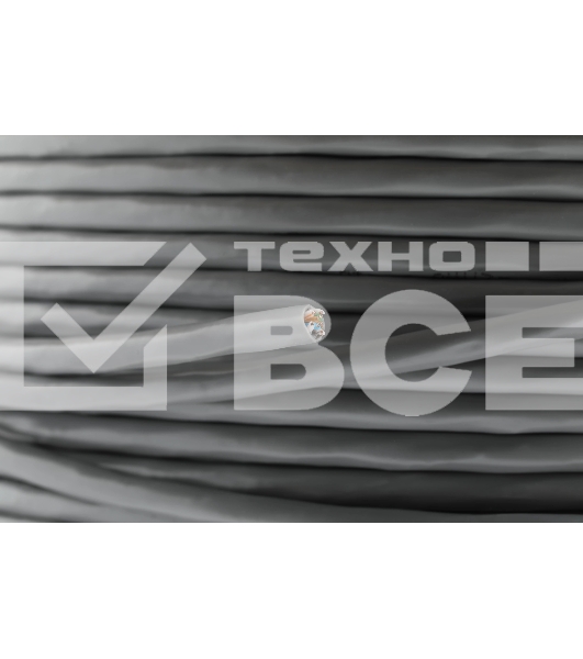 Кабель сетевой Buro BU-COP-055-FTP FTP 4 пары cat6 solid 0.55мм Cu 305м серый