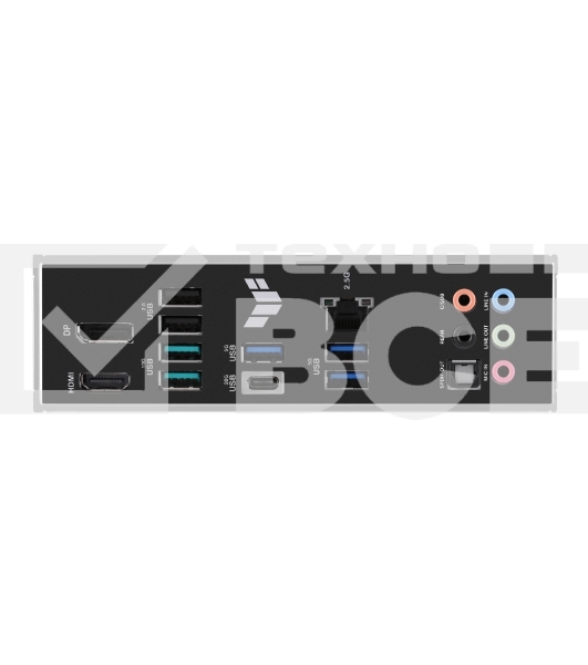 Материнская плата ASUS TUF GAMING B760M-PLUS, LGA 1700, Intel B760, 4xDDR5, 4xSATA, 2xM.2, 1xPCIe 5.0 x16, 1xPCIe 4.0 x4, 1xPCIe x1, 2xUSB-A 3.2 Gen 2, 3xUSB-A 3.2 Gen 1, 2xUSB 2.0, 1xUSB-C 3.2 Gen 2x2, 1x2.5Gb LAN, 5x3.5 мм, 7.1, mATX
