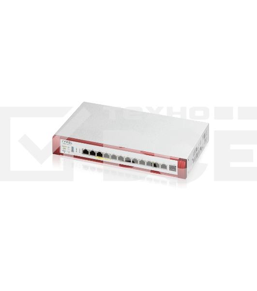Межсетевой экран Zyxel USG FLEX 500H, Rack, 2xRJ-45: 1/2.5G (LAN/WAN), 2xRJ-45: 1/2.5G PoE+ (LAN/WAN), 8xRJ-45: 1G (LAN/WAN), 1xUSB3.0 **