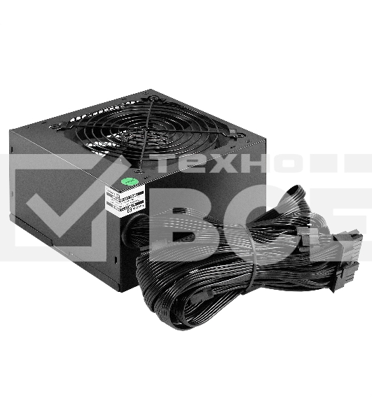Блок питания 450W ExeGate 80 PLUS Bronze 450PPH (ATX, APFC, КПД 88% (80 PLUS Bronze), 12cm fan, 24pin, (4+4)pin, 2xPCI-E, 3xSATA, 3xIDE, черный, Color Box)