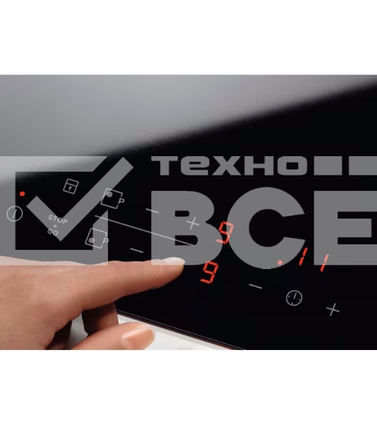 Электрическая варочная панель Electrolux EHF6342XOK Hi-Light, независимая, черный