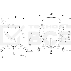 Кресло офисное Бюрократ CH-380M черный, эко.кожа, крестов. металл, фото2