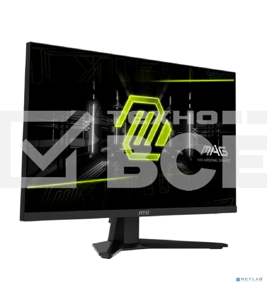 Монитор 27' MSI MAG 274QF X24 IPS 2560x1440, 240 Гц, 0.5 мс, 16:9, 250 кд/м², 2xHDMI 2.0b, DP 1.4a, 3.5 мм, FreeSync, полуматовый экран, черный