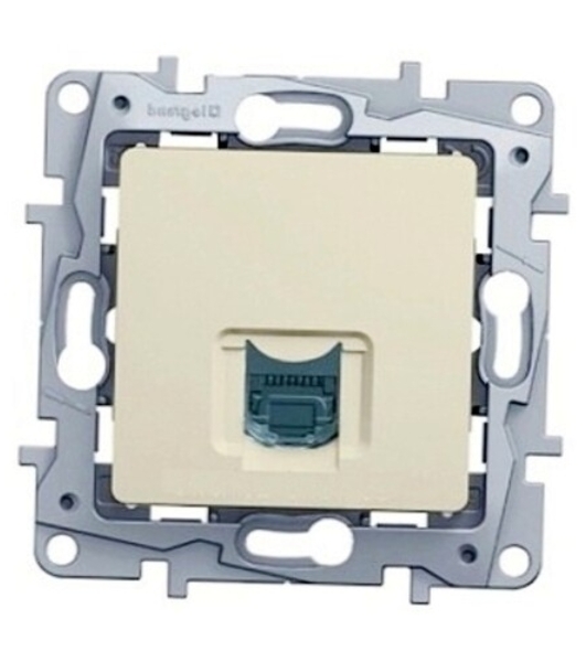 Розетка компьютерная RJ45 кат. 5 UTP, сл. кость ETIKA