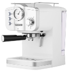 Кофеварка рожковая Maunfeld MF-735WH PRO белый, исп. кофе - молотый, 1.25 л, 1100 Вт, 15 бар, фото13