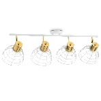 Светильник Ambrella light TR8603/4 WH/GD белый/золото E27*4 max 40W 465*154*230, фото4