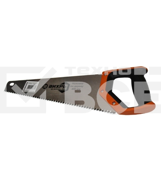 Ножовка 400 мм 3D заточка двухкомпонентная рукоятка