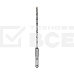 Бур по бетону Kranz 8х350 мм SDS PLUS крестовая пластина, фото 1