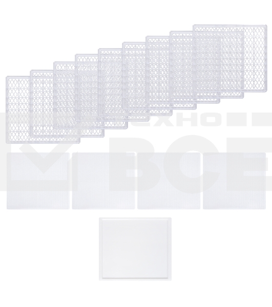 Сушка для фруктов и овощей Hyundai HYFD-P1801 18под. 700Вт черный