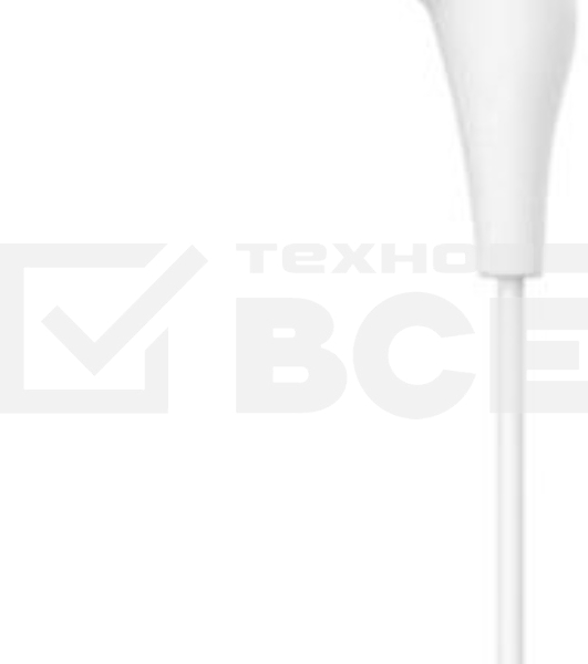 Гарнитура вкладыши Philips TAE1105WT/00 1.2м белый проводные в ушной раковине