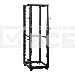 Стойка двухрамная Lanmaster TWT-RACK2-42U-ADJ 42U 480ммX560мм 1000кг черный, фото3