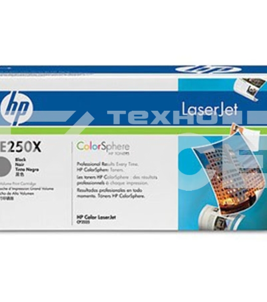 Картридж лазерный HP CE250X черный для CLJ CM3530/CP3525 10500стр.