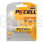 Литий-ионный аккумулятор PKCELL 18650 2600-1B тип - 18650 1 шт в блистере, без защиты, фото 1