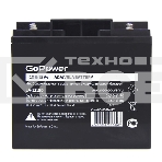 Аккумулятор свинцово-кислотный GoPower LA-12180 12V 18Ah (1/2), фото 1