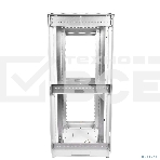 Шкаф коммутационный ЦМО ШТК-М-42.8.8-4ААА 42U 800x820мм пер.дв.перфор. задн.дв.стал.лист 2 бок.пан. 500кг белый, фото3