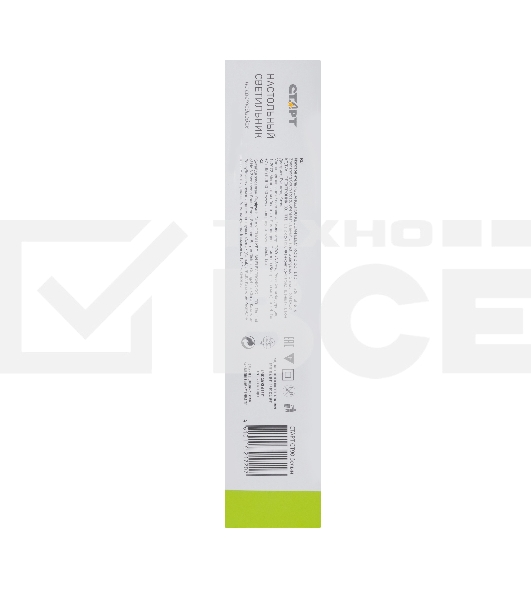 Светильник настольный СТАРТ 4610116217207 со светодиодами CT90 белый-- 12