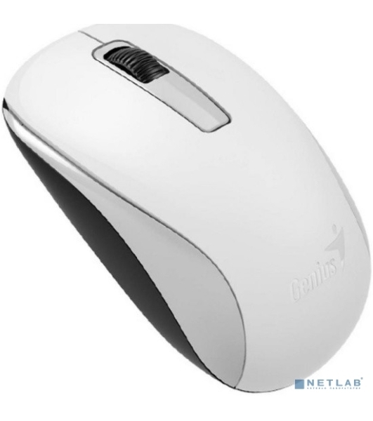 Мышь беспроводная Genius NX-7005 белый, 1600 dpi, радиоканал, USB, кнопки - 3
