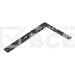 Угольник Denzel 200 х 300 мм, алюминиевый, лазерная гравировка, фото9