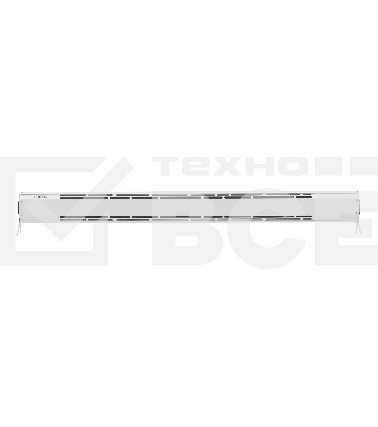 Конвектор плинтусный Denzel ATRIC-30 белый, 300 Вт, 5 м2