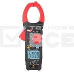 Токоизмерительные клещи UT205A+ Напряжение постоянного/переменного тока (1000 В); переменный ток (1000А); Сопротивление (40 МОм); Емкость (40 мФ); Частота (10 МГц); Отверстие челюсти 42 мм, фото7