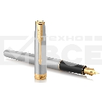 Ручка перьевая Parker Sonnet Core F527 (CW1931504) Stainless Steel GT F сталь нержавеющая подар.кор., фото4