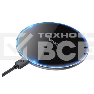 Беспроводная зарядка HOCO CW6 Pro Easy, 2A, черный